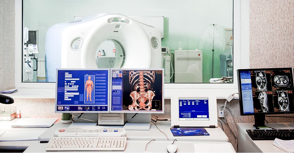 Equipamento moderno de diagnóstico por imagem na Casa da Esperança